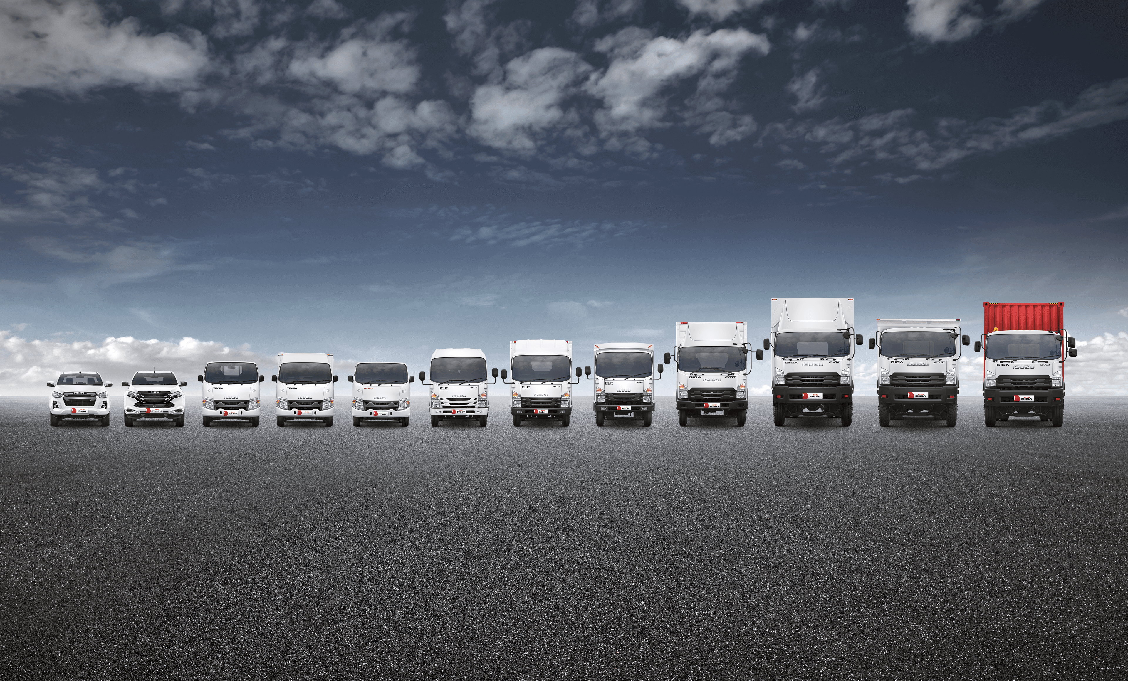 PT NotchG Inc. Indonesia truck fleet